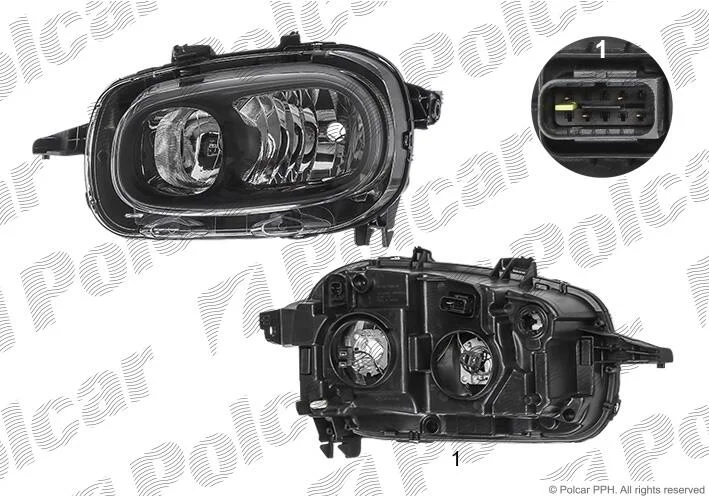 Фара основна Polcar 23B309-E (фото 1)