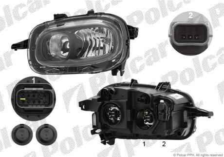 Фара основная Polcar 23B310-V