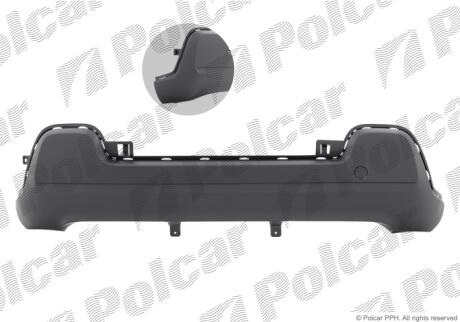 Бампер задній Polcar 23B3991UB