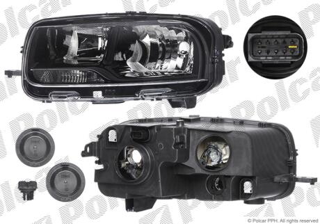 Фара основная Polcar 23L109-V