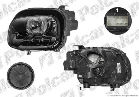Фара основная Polcar 23L310-V
