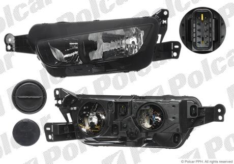 Фара основная правая H7 Polcar 23M110-UUA