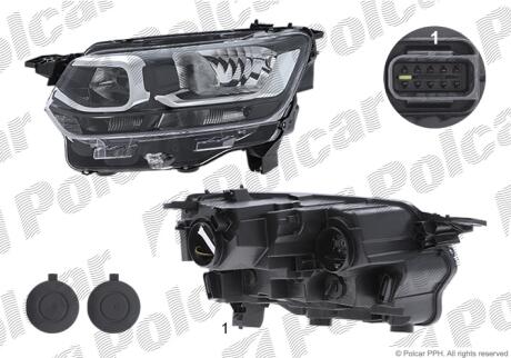 Фара основная Polcar 23U2091E