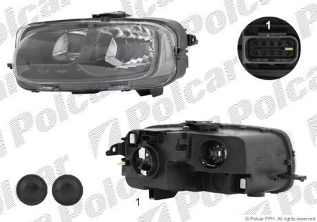 Фара основная Polcar 23U209-V