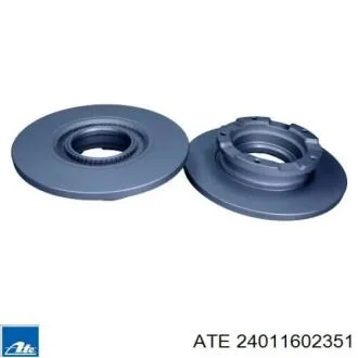 Гальмівний диск двосторонній на задній міст повний (невентильований) 5 Polcar 24.0116-0235.1