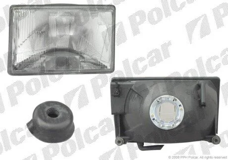 Фара основна ліва H4 Polcar 2405090E