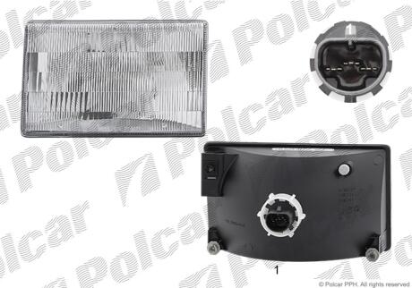 Фара основная Polcar 240509-3
