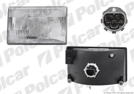 Фара основна Polcar 240509-3
