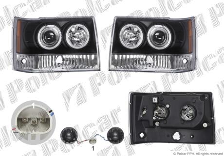 Фара основная Polcar 240509-6