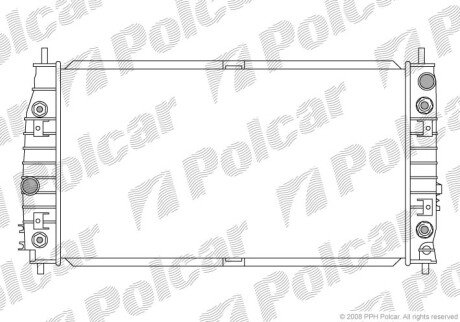 Радиаторы охлаждения Polcar 243008-1