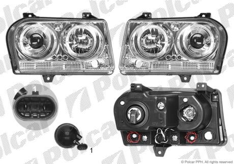 Фара основная Polcar 243109-13