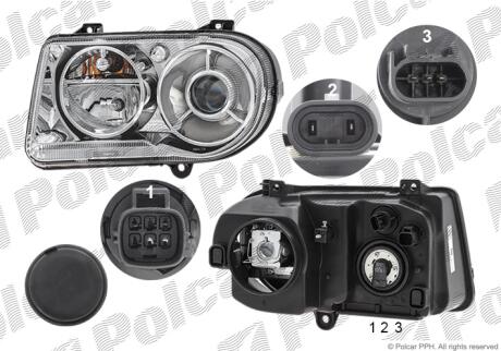 Фара основна Polcar 2431091