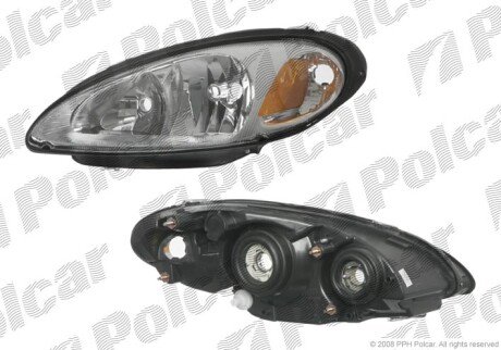 Фара основная левая HB3A, HB4A, PY27/7W Polcar 245009