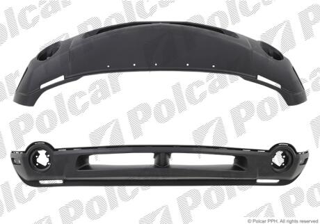 Бампер передний Polcar 246107-1