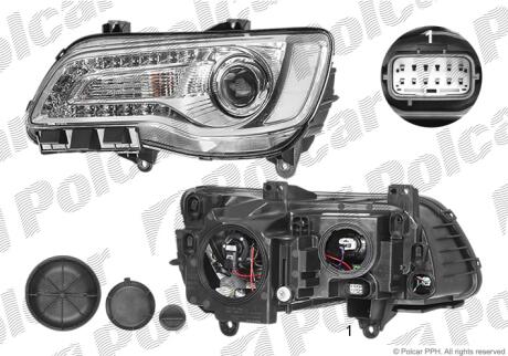 Фара основная Polcar 24E110-6