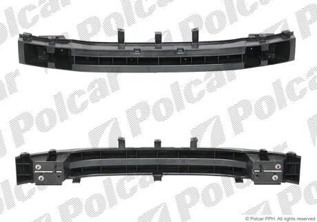 Усилитель бампера Polcar 250007-4