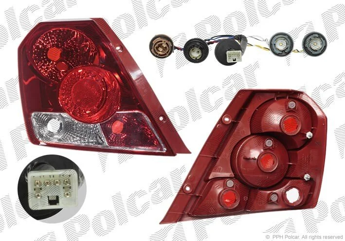 Фонарь задний слева Polcar 2500871E (фото 1)