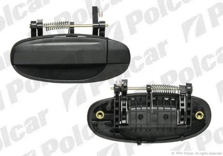 Ручка двери левая Polcar 2500Z-43