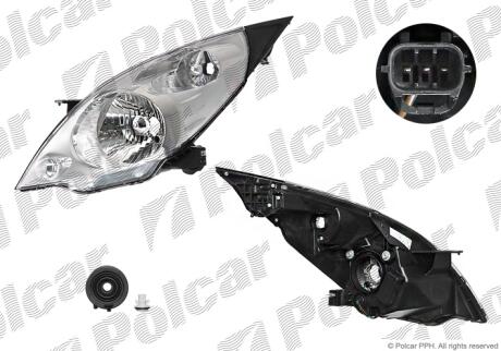 Фара основная Polcar 2502100E