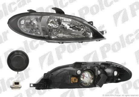 Фара основная правая H4 Polcar 250510-E