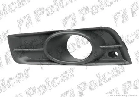 Решетка бампера правая Polcar 250827-4