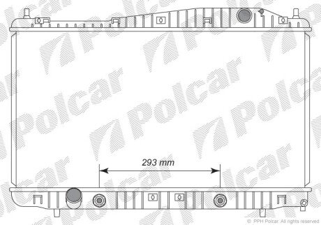 Радіатори охолодження Polcar 251108-2