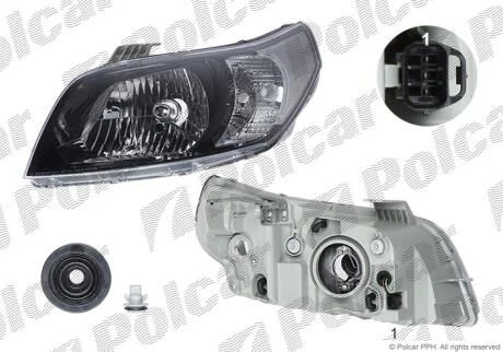 Фара основна Polcar 2515101E