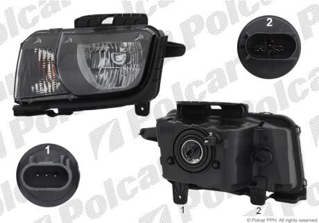 Фара основная Polcar 2525090
