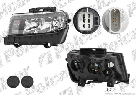 Фара основная Polcar 2525105