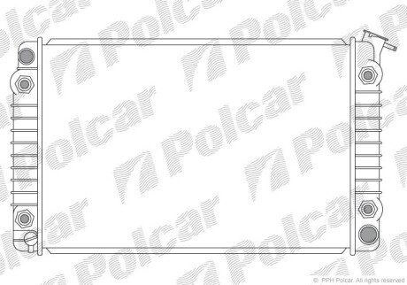 Радиаторы охлаждения Polcar 253008-3