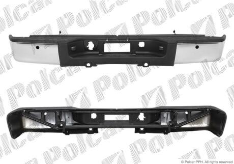 Бампер задній Polcar 253796