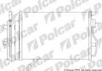 Радіатор кондиціонера (Конденсатор) з осушувачем Polcar 25B1K8C1 (фото 1)