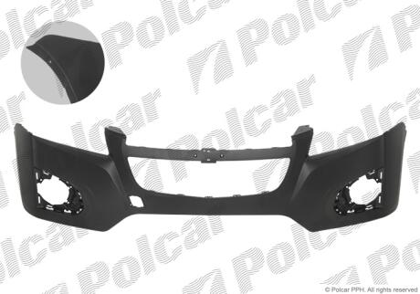 Бампер передний Polcar 25L107