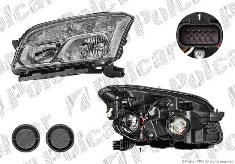 Фара основная Polcar 25L1100E