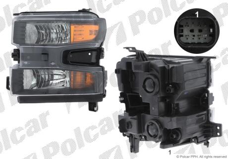 Фара основна Polcar 25P2095