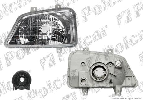 Фара основная левая H4 Polcar 2620091E