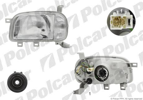 Фара основная Polcar 2705105E