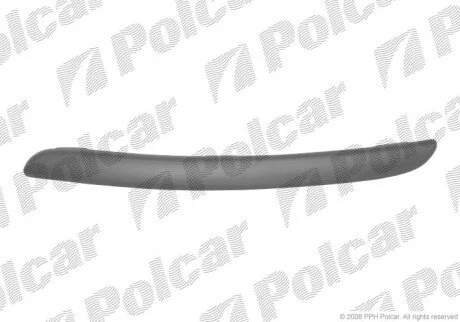 Молдинг бампера левый Polcar 270607-5
