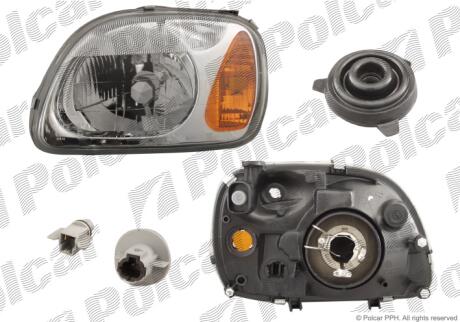 Фара основная правая H4 Polcar 2706101E