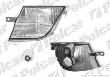 Покажчик повороту передній Polcar 2707200E