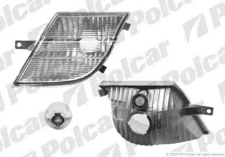 Ліхтар покажчика повороту Polcar 2707204E