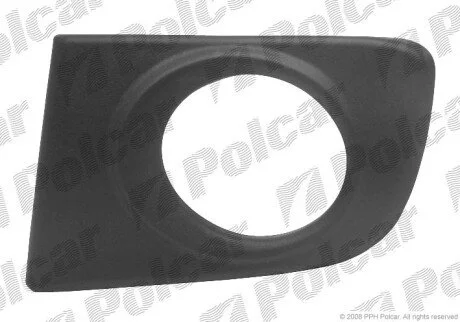 Решетка бампера левая Polcar 270727-1