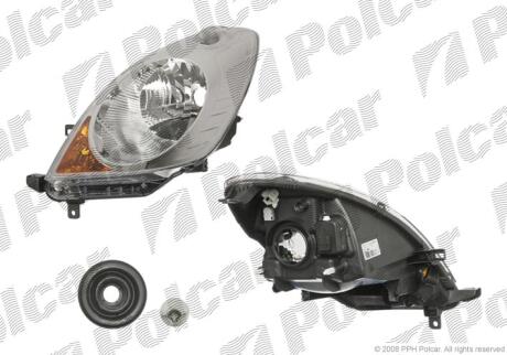 Фара основная правая H4 Polcar 2711100E