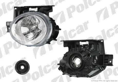 Фара основна ліва H4 Polcar 271309-V