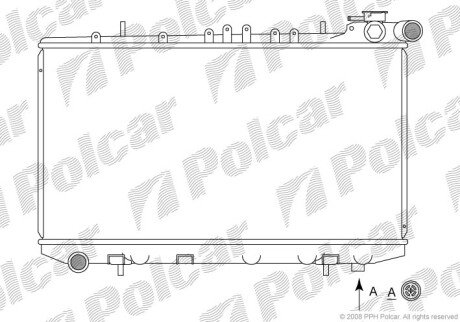 Радіатори охолодження Polcar 272808-3