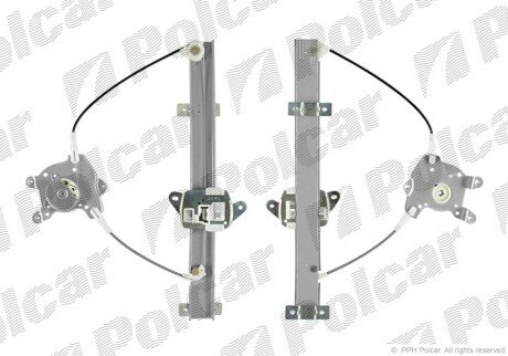 Стеклоподъемник электрический без электромотора. Polcar 2728PSG4