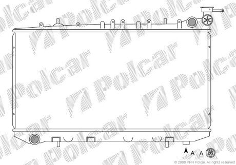 Радиаторы охлаждения Polcar 272908-2