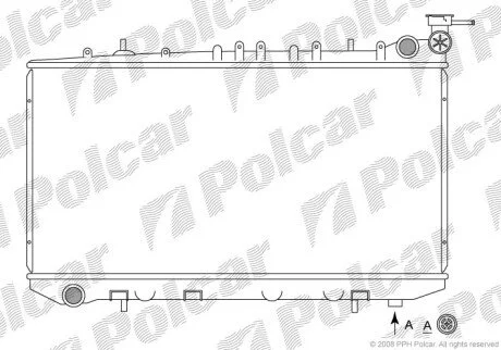 Радиаторы охлаждения Polcar 272908-2