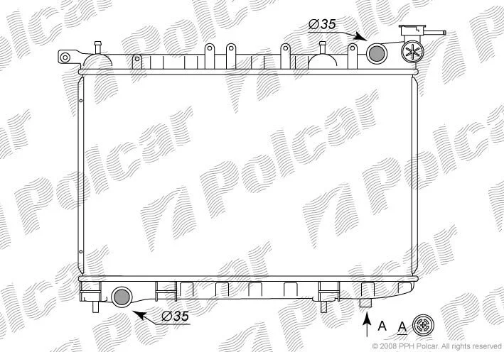 Радіатори охолодження Polcar 273108-1 (фото 1)