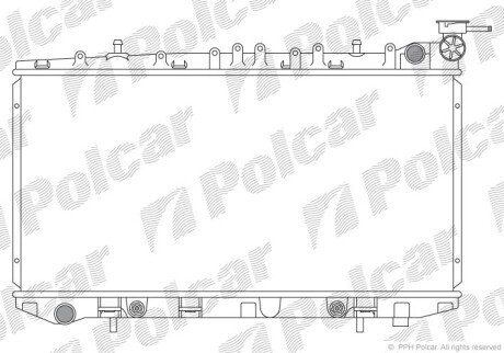 Радіатори охолодження Polcar 273108-2